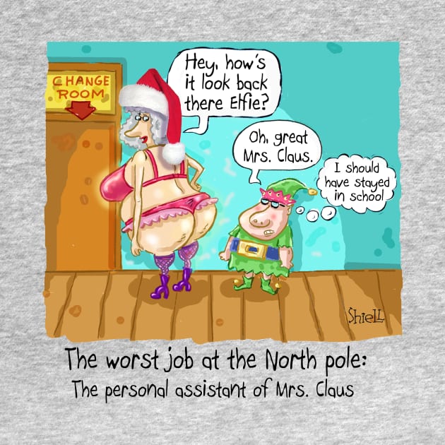 The Worst Job at the North Pole: The personal assistant of Mrs. Claus by macccc8